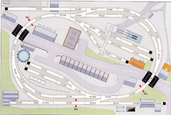 peco set track geometry